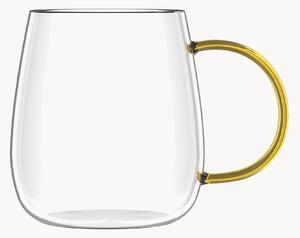 Set di 4 tazze in vetro borosilicato Bolla