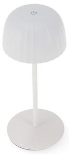 Lampada da tavolo Led Touch Gonza 2W Bianca portatile ricaricabile energia solare Bianco caldo 3000K M mimotec