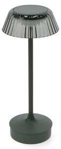 Lampada da tavolo Led touch Irina 2W Verde CCT temperatura colore regolabile portatile a batteria ricaricabile USB M mimotec