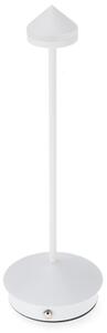Lampada da tavolo Led touch Point 1W Bianca CCT temperatura colore regolabile portatile a batteria ricaricabile USB M mimotec