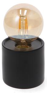 Lampada da tavolo Led Ditadi 1W Nera a batteria Bianco caldo 2500K M mimotec
