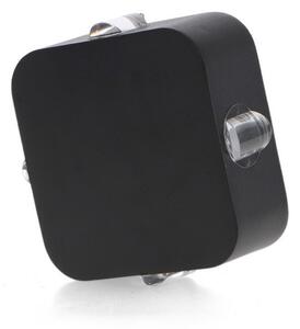 Applique Led da parete 4x3W Nero IP54 RGB M LEDME