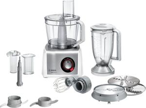 Bosch Robot da Cucina Capacit 3.9 Litri Potenza 1250 Watt Funzione Pulsante colore Inox e Bianco - MC812S814