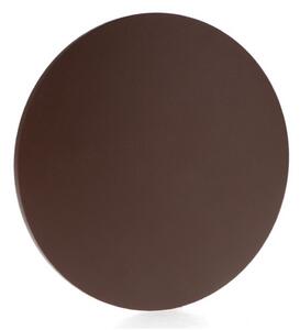 Applique Led da parete Forus 15W rotondo Marrone ruggine IP54 CCT temperatura colore regolabile iSG Lighting