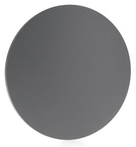 Applique Led da parete Forus 15W rotondo Grigio IP54 CCT temperatura colore regolabile iSG Lighting
