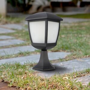 Lampioncino Led House Nera 28cm IP44 1 x E27 M LEDME