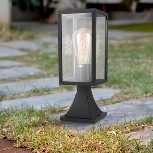 Lampioncino Led Ducte Nero 33cm IP44 1 x E27 M LEDME