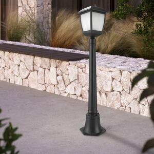 Lampione Led House Plus Nero 1 metro IP44 1 x E27 M LEDME