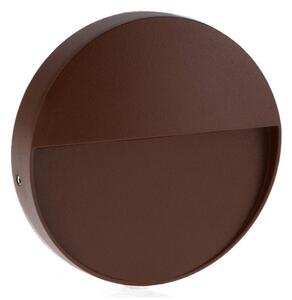 Segnapasso Led Tech 3W Marrone a superfice Rotondo IP54 CCT temperatura colore regolabile iSG Lighting