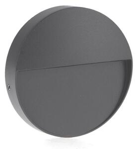 Segnapasso Led Tech 3W Grigio a superfice Rotondo IP54 CCT temperatura colore regolabile iSG Lighting