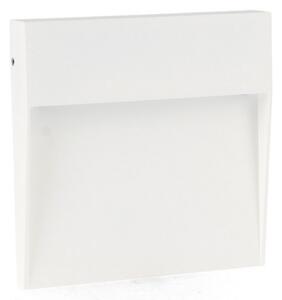Segnapasso Led Plum 6W Bianco a superfice Quadrato IP54 CCT temperatura colore regolabile iSG Lighting