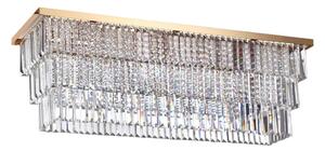 Ideal Lux - Plafoniera MARTINEZ 8xE14/40W/230V dorata