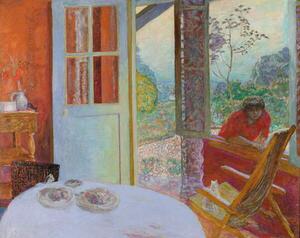 Riproduzione Dining Room in the Country 1913, Bonnard, Pierre