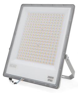 Faro proiettore Led Slim 200W Grigio da esterno IP65 CCT temperatura colore regolabile M LEDME
