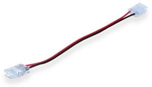 Connettore rapido cablato di giunzione striscia Led COB Free Cut 12-24V 8mm monocolore 2 pin con cavo IP20 M LEDME