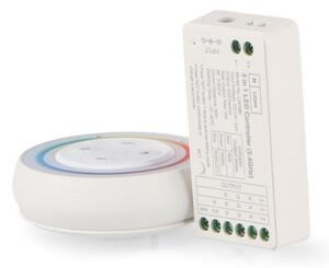 Controller Dimmer WiFi striscia Led RGB + CCT 12-24V con telecomando RF M LEDME