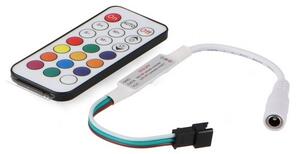 Controller mini per striscia Led Digitale 12-24V Colorful con telecomando M LEDME
