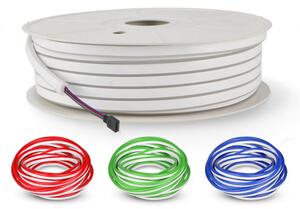 Striscia Led flessibile Neon Flex modellabile 12V 14W/m Bobina 50 metri IP65 RGB M LEDME