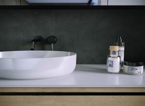 Lavabo Kolpa ALEXIS, modello SOFT 380 ON KERR, finitura lucida (gloss)