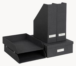 Set di 5 organizer da scrivania Holger