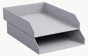 Set di 2 organizer per lettere Hakan