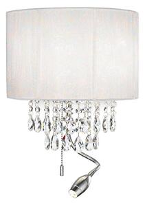 Ideal Lux - Applique LED OPERA 2xE14/40W/230V + LED/1W bianca
