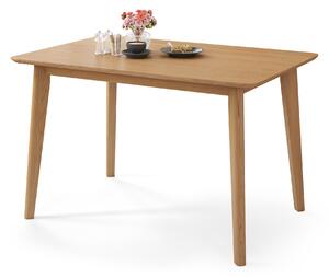 ROXY Rovere Naturale - TAVOLO RETTANGOLARE IN LEGNO 120 o 150 cm PER CUCINA / SALA DA PRANZO RETRÒ