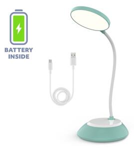 LED Lampada da tavolo ricaricabile dimmerabile VISUA LED/5W/5V 3000-5000K turchese