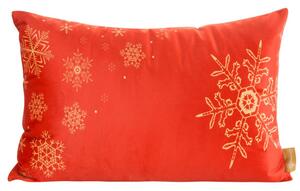 Federa natalizia decorata con fiocchi di neve Larghezza: 30 cm | Lunghezza: 50 cm
