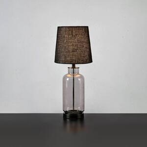 Markslöjd Lampada da tavolo Costero, grigio fumo/nero, 61,5 cm