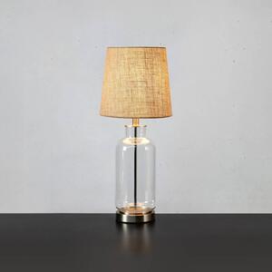 Markslöjd Lampada da tavolo Costero, trasparente/Natural, 61,5 cm