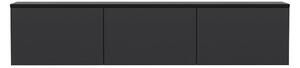 Mobile TV antracite 160x35 cm - Neon Illuminated - Kalune Design