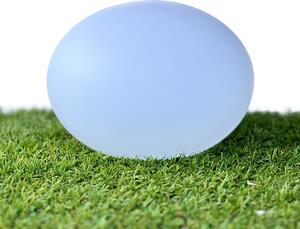 Sfera Led Oval Ball luminosa decorativa da giardino 1W RGBW 20×14 cm IP67 a batteria 1 lampada Piccola V-TAC