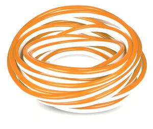 Striscia Led flessibile Neon Flex modellabile 12V 14W/m 1 metro IP65 Arancione LEDme