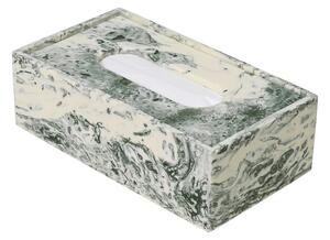 Mist Tissue Scatola di Immagazzinaggio Emerald Off-White - Ferm Living