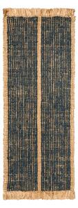 Athens Stripes Tappeto 80x200 Natural/Ink Blue - Ferm Living