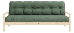 Divano letto verde 205 cm Knob - Karup Design