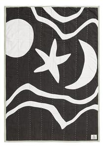 Kove Applique Plaid Charcoal/Elm Green - Ferm Living