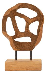 Statuetta in legno (altezza 27 cm) Lubang - Mauro Ferretti