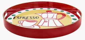 Vassoio rotondo per servire caffè Espresso Summer Time