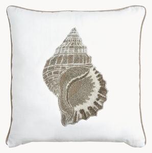 Cuscino decorativo in lino Oceano