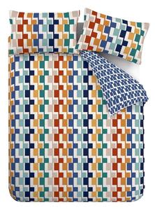 Biancheria da letto per letto singolo 135x200 cm Bryson Geo – Catherine Lansfield