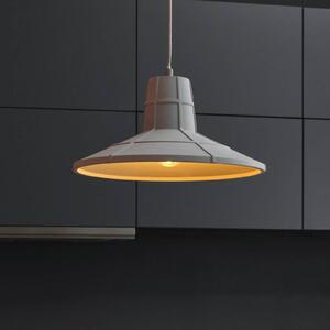 OSRAM Lampada a sospensione CONCRETE SALA, dimmerabile, Alluminio / Grigio / Zincato, Soggiorno / Sala da pranzo, calcestruzzo / cemento, Giovanile, Lampada a sospensione