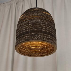 OSRAM Lampada a sospensione BALL BELL, dimmerabile, Marrone / Ruggine, Soggiorno / Sala da pranzo, Carta / Lunolit / Lunopal, Lampada a sospensione