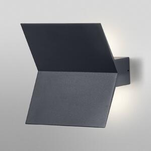 OSRAM Applique da esterni a LED ENDURA STYLE BAT, Alluminio / Grigio / Zincato, Alluminio, Moderno, Applique LED da esterni