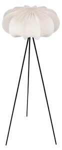 Lampada da terra bianca con paralume in tessuto (altezza totale 147 cm) Cafee – Candellux Lighting
