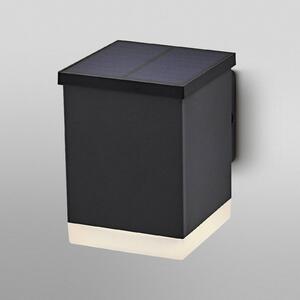 OSRAM Appliance da esterni LED ENDURA STYLE QUADRO, grafite QUADRO, Alluminio / Grigio / Zincato, Acciaio Inox, Moderno, Lampada solare da esterni