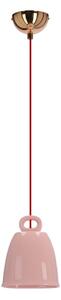 Lampadario rosa con paralume in ceramica Sewilla – Candellux Lighting