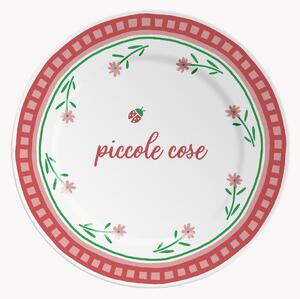 Piatto da dessert in porcellana Piccole Cose