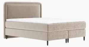 Letto boxspring in velluto fatto a mano Salvi, alt. 4 cm